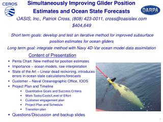 Simultaneously Improving Glider Position