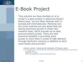 E-Book Project