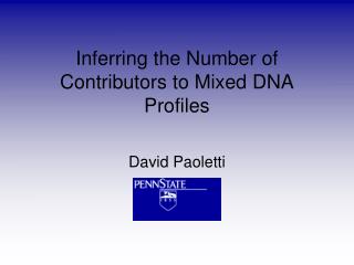 Inferring the Number of Contributors to Mixed DNA Profiles
