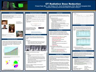 CT Radiation Dose Reduction