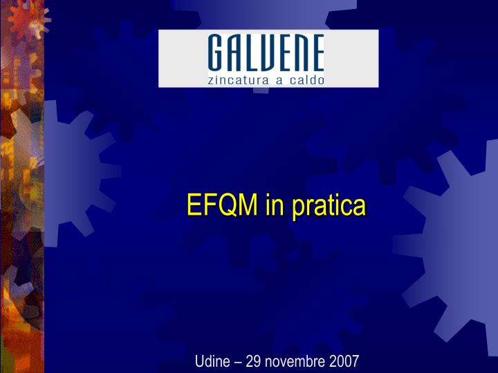 efqm in pratica