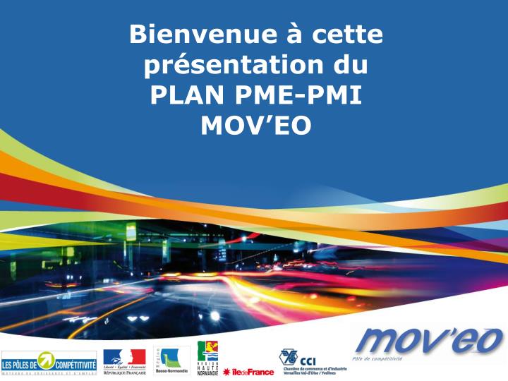 bienvenue cette pr sentation du plan pme pmi mov eo