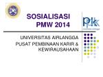 SOSIALISASI PMW 2014 - slide 1