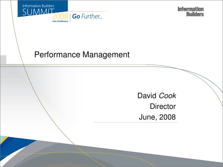 performance management