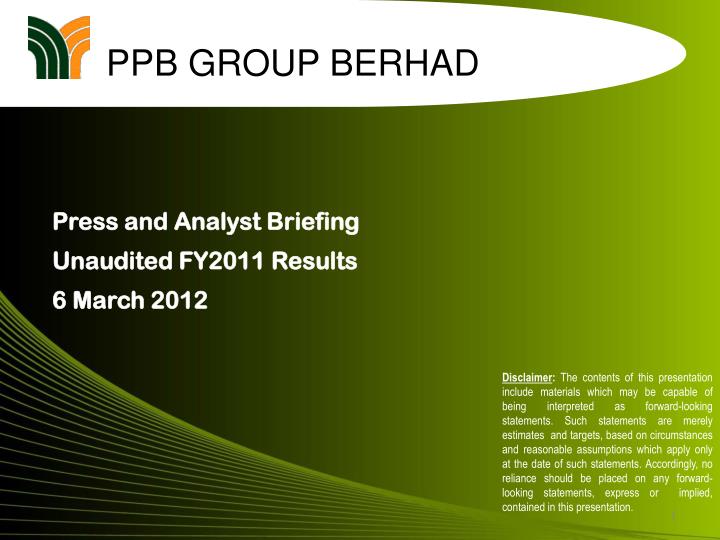 ppb group berhad