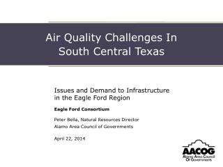 Air Quality Challenges In South Central Texas
