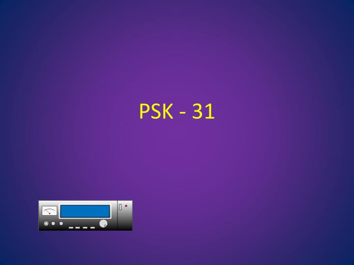 psk 31