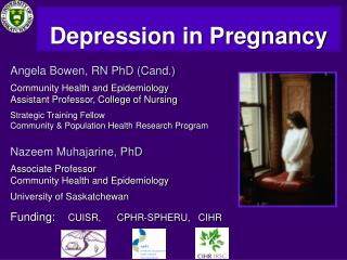 Depression in Pregnancy