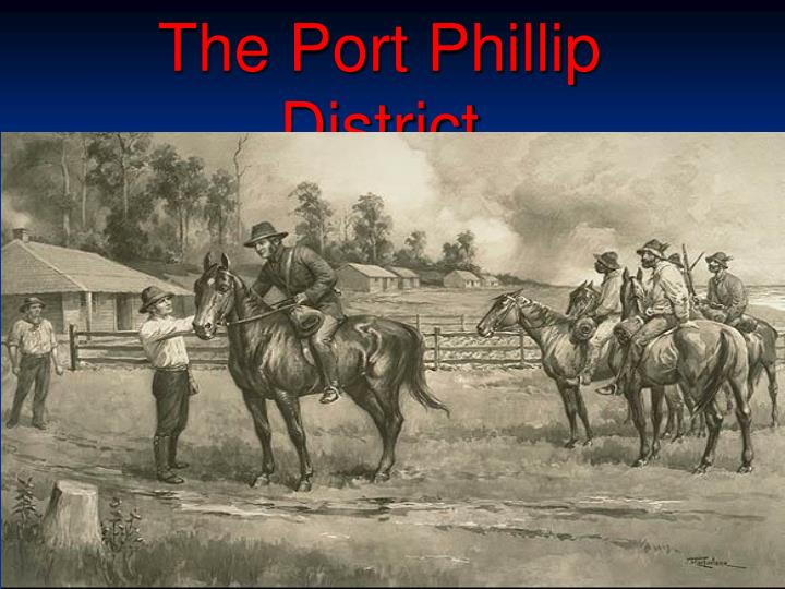 the port phillip district