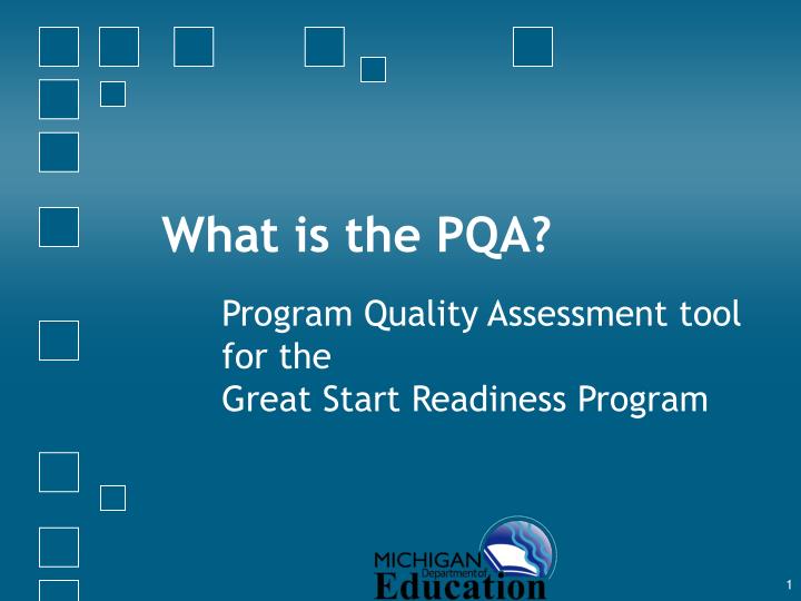 what is the pqa