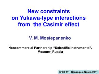 New constraints on Yukawa-type interactions from the Casimir effect