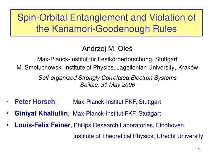 spin orbital entanglement and violation of the kanamori goodenough rules