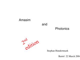 Amasim 				and 							Photonics