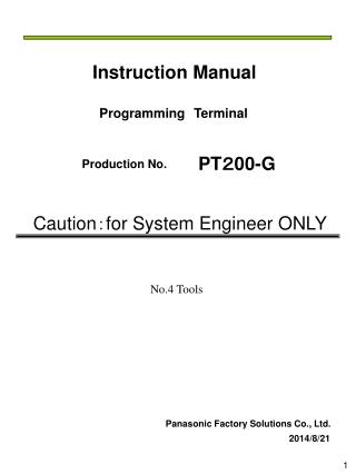 Instruction Manual