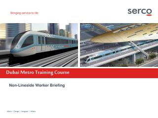 Dubai Metro Training Course