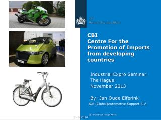 CBI Centre For the Promotion of Imports from developing countries