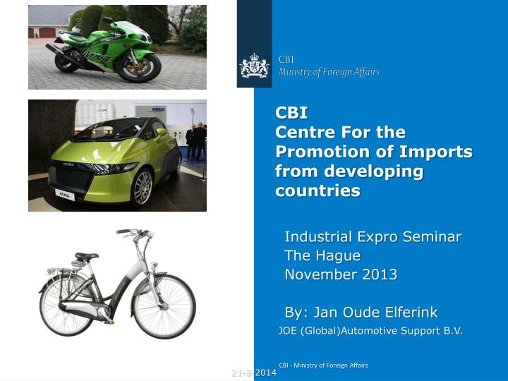 cbi centre for the promotion of imports from developing countries