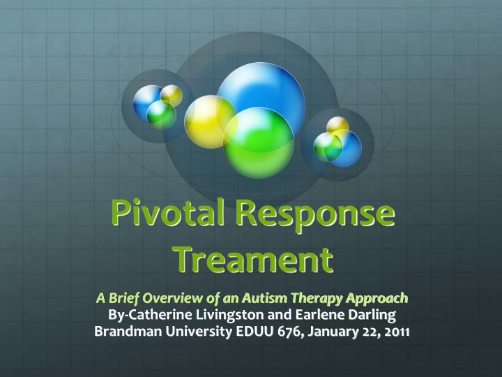 pivotal response treament