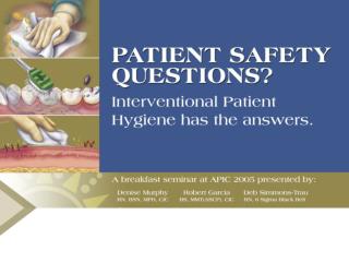 Improving Patient Safety, Clinical Quality and Unfunded Mandates: What ICPs Should Know