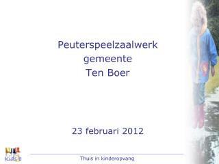 thuis in kinderopvang