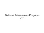 National Tuberculosis Program NTP