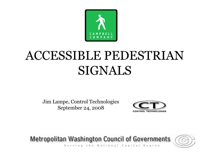 accessible pedestrian signals