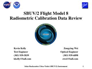 SBUV/2 Flight Model 8 Radiometric Calibration Data Review