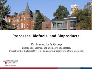 Processes, Biofuels, and Bioproducts