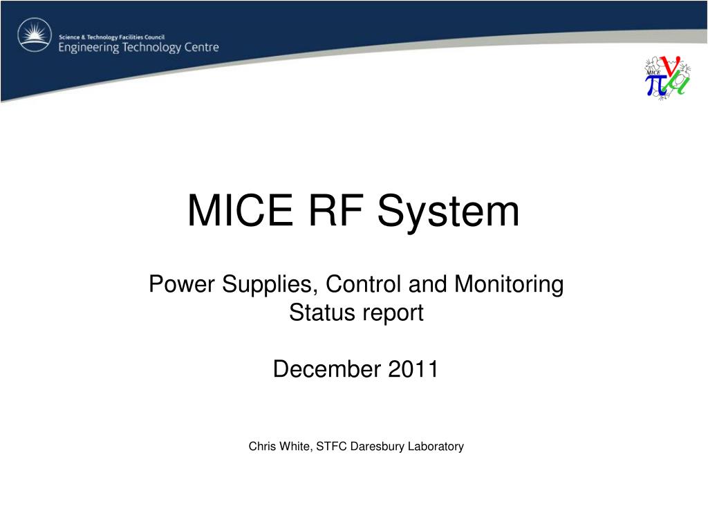 PPT - MICE RF System PowerPoint Presentation, free download - ID:3357701