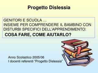 progetto dislessia