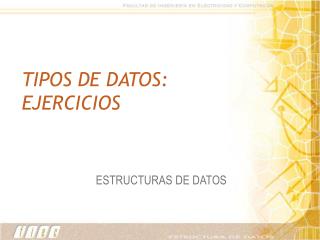 tipos de datos ejercicios