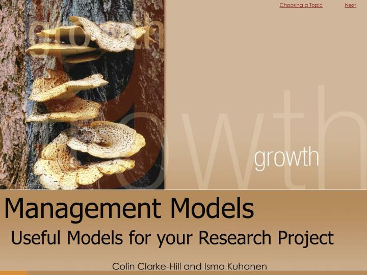 management models