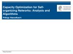 Capacity Optimization for Self-organizing Networks: Analysis and Algorithms - slide 1