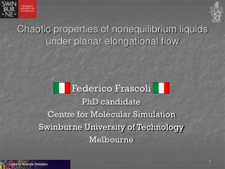 Chaotic properties of nonequilibrium liquids under planar elongational flow