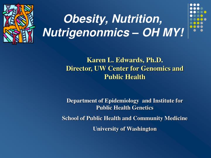 obesity nutrition nutrigenonmics oh my