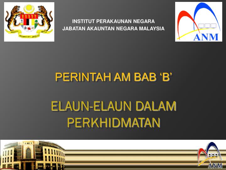 institut perakaunan negara jabatan akauntan negara malaysia