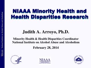 NIAAA Minority Health and Health Disparities Research