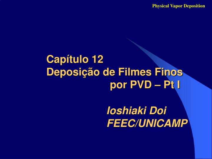 cap tulo 12 deposi o de filmes finos por pvd pt i