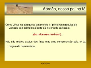 abra o nosso pai na f