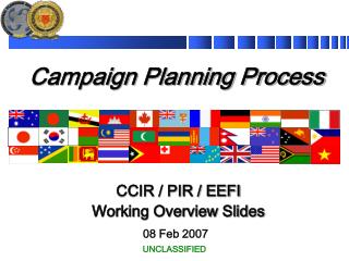 Campaign Planning Process