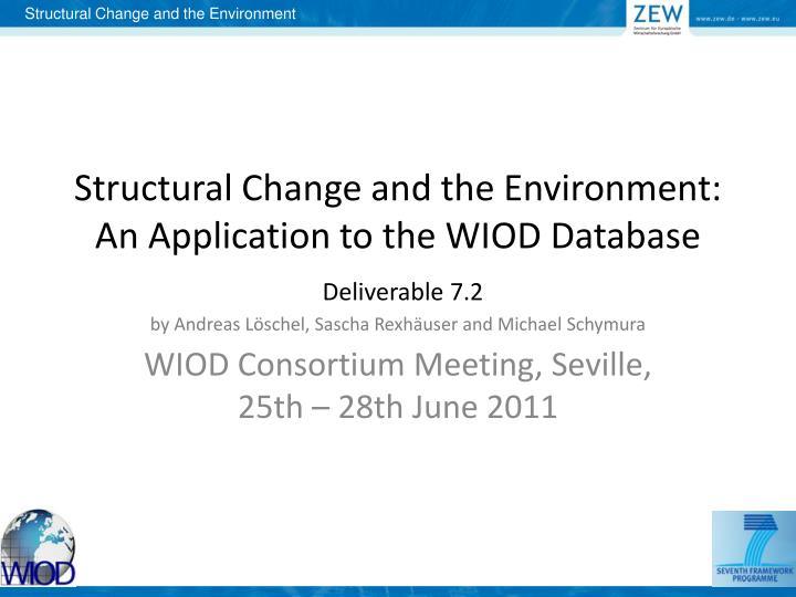 wiod consortium meeting seville 25th 28th june 2011