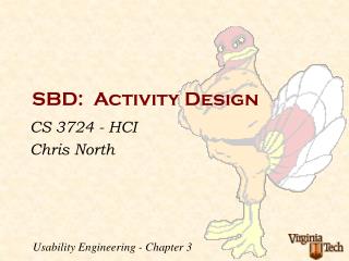SBD: Activity Design