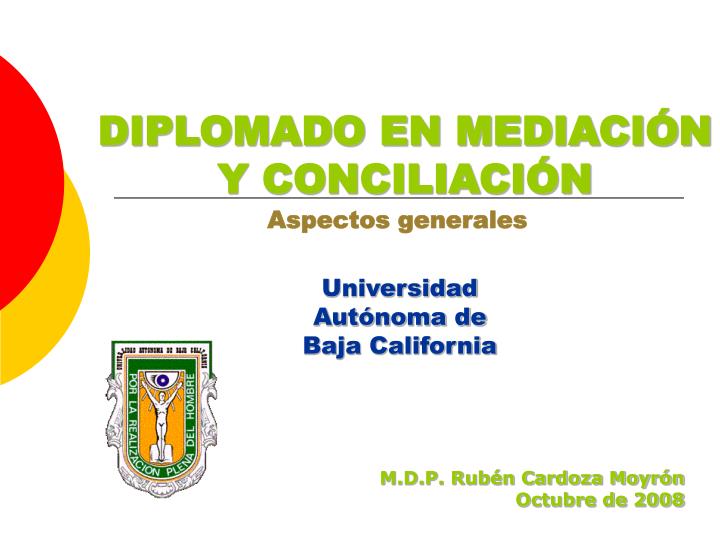 diplomado en mediaci n y conciliaci n