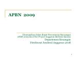 APBN 2009 - slide 1
