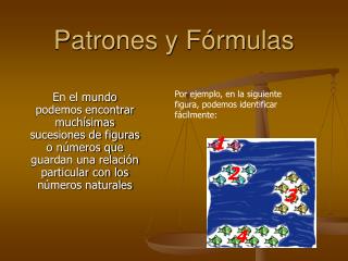 patro nes y f rmulas