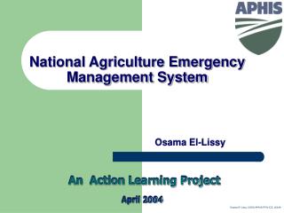 National Agriculture Emergency Management System