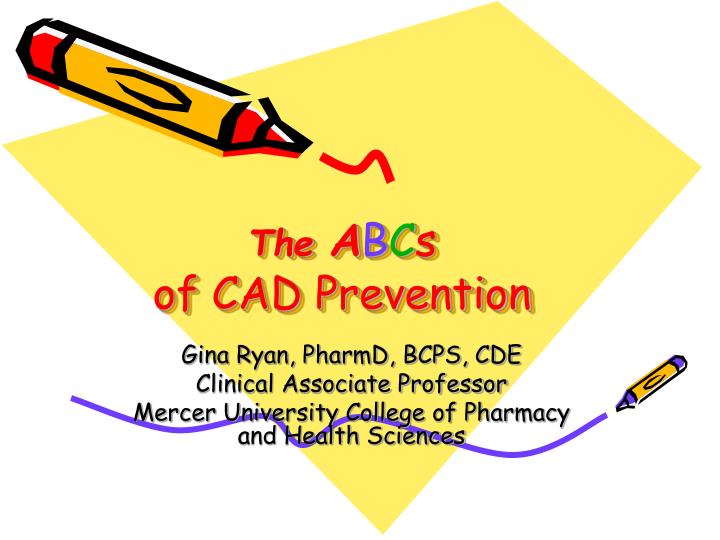 the a b c s of cad prevention