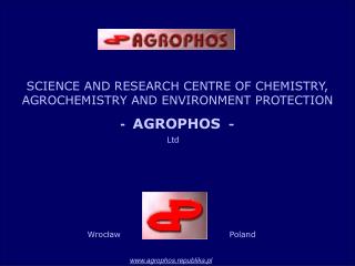 SCIENCE AND RESEARCH CENTRE OF CHEMISTRY, AGROCHEMISTRY AND ENVIRONMENT PROTECTION