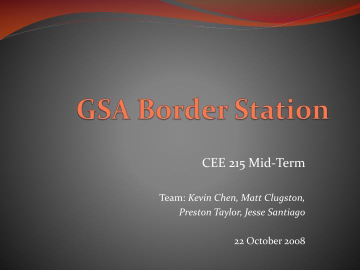 gsa border station