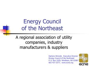 Energy Council of the Northeast